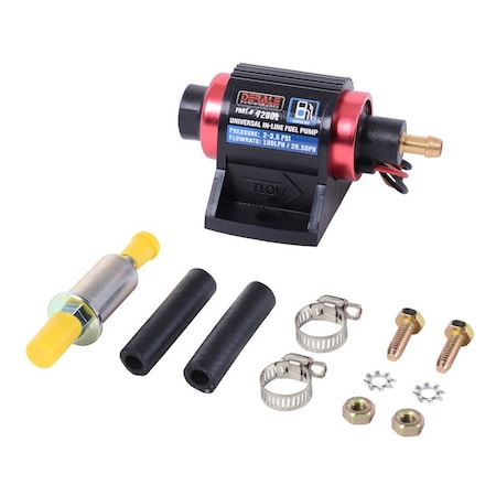 Us Motor Works HP IN-LINE FUEL PUMP-100LPH (2-3.5PSI) 72001